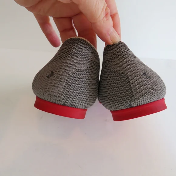 Rothy's Retired Gray Camo Round Toe Ballet Flats - Picture 10 of 12